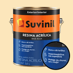 Resina Acrílica Base Água Suvinil - Marfim
