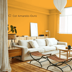 Tinta Rende e Cobre Muito Suvinil - Amarelo Ouro