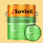 Tinta Rende e Cobre Muito Suvinil - Amarelo Canário