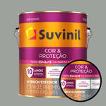 Esmalte Cor & Proteção Brilhante - Cinza-médio