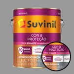 Esmalte Cor & Proteção Brilhante - Alumínio