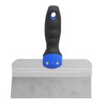 Espátula Tigre Aço Inox 20cm com Cabo Plástico Profissional