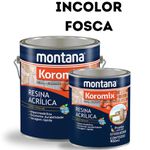 Resina Acrílica Incolor Fosca 3,6L Montana Proteção Durável