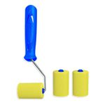 Rolo Espuma 9CM 1337 C/ Refil + Sup Tigre – Pintura Rápida e Precisa