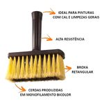 Broxa Atlas 800/1 152x56mm Pincel Resistente para Pintura