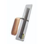 Desempenadeira Inox Efeito Metálico AT113 Atlas 25×10 cm