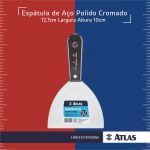 Espátula Aço Cromado Atlas 12,7 cm 6255/20 Acabamento Forte