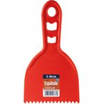 Espátula Plástica Dentada 6mm Atlas 151/10 Profissional Pintura