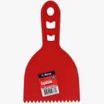 Espátula Plástica Dentada 6mm Atlas 151/10 Profissional Pintura