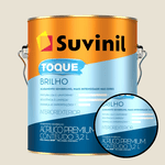 Tinta Para Parede 3,6 Litros Toque Brilho Semi Brilho Suvinil - Algodão Egípcio