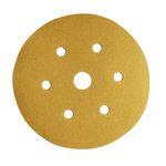 DISCO HOOKIT OURO 7 FUROS P080 216U 152MM 3M