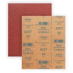 Lixa Massa 60 Norton A257 225x275 Grão Grosso Durável