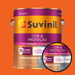 Esmalte Cor & Proteção Brilhante - Laranja