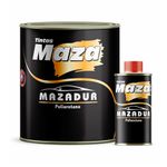 Tinta PU Automotiva Branca Cristal 0,9L com Endurecedor Maza