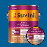 Esmalte Cor & Proteção Brilhante - Azul França