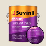 Tinta Para Parede 3,6 Litros Toque Fosco Completo Suvinil - Algodão Egípcio