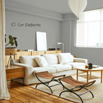 Tinta Para Parede 3,6 Litros Toque Fosco Suvinil - Elefante