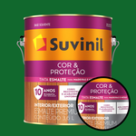 Esmalte Cor & Proteção Brilhante Suvinil - Verde-folha