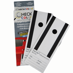 Check Color Cartela para Acerto de cor com 100 Unidades - Fundo Preto e Branco