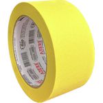 Fita Crepe 48mm x 40m Amarela A-580 Alec Alta Aderência Uso Pro