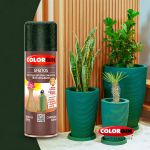 Spray Textura Musgo 300ml Colorgin Efeito Decorativo Alta Aderência