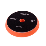 BOINA REFINO LARANJA 5" VOXER VELCRO ROTATIVA OU ROTO-ORBITAL