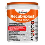 Veda Tudo 3,6kg Recubiplast – Vedação resistente para obras e reparos