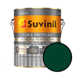 ESMALTE CONTRA FERRUGEM BRILHANTE SUVINIL - VERDE-COLONIAL