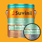 Esmalte Seca Rápido Brilhante Suvinil - Amarelo-ouro