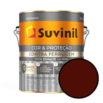 ESMALTE CONTRA FERRUGEM BRILHANTE SUVINIL - MARROM