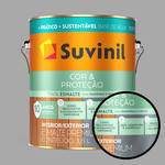 Esmalte Seca Rápido Brilhante Suvinil - Platina