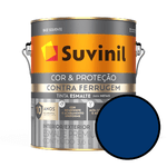 ESMALTE CONTRA FERRUGEM BRILHANTE SUVINIL - AZUL DEL REY