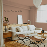 Tinta Para Parede 3,6 Litros Toque Fosco Suvinil - Flor-de-anis