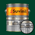 ESMALTE CONTRA FERRUGEM BRILHANTE SUVINIL - VERDE-COLONIAL