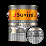 ESMALTE CONTRA FERRUGEM BRILHANTE SUVINIL - PRETO