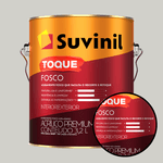 Tinta Para Parede 3,6 Litros Toque Fosco Suvinil - Crômio