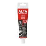 SILICONE ACÉTICO HT VERMELHO BISNAGA 50ML UNIPEGA