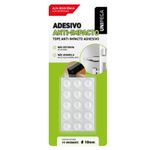 Adesivo Anti Impacto 10mm UniPega Cartela 15 Unidades