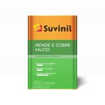 Tinta Acrílica Rende e Cobre Muito 18L Suvinil - Branco Neve