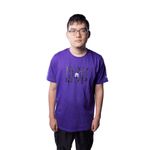 T-SHIRT 3 VIVO KEYD ROXO