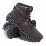 KIT 2 Botas Adventure em Couro Confortável Marrom