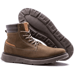 Bota Masculina Sneaker Boot VNT Petróleo Couro