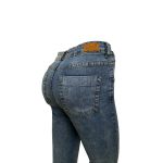 CALÇA JEANS FEMININA MODELADORA CINTURA ALTA DARDAK