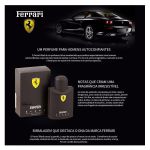 PERFUME FERRARI BLACK MASCULINO EAU DE TOILETTE 125 ML