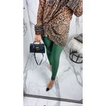 CALÇA FEMININA LEGGING CÓS ALTO VERDE