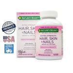 NATURE'S BOUNTY HAIR SKIN NAILS COM BIOTINA 250 CAPSULAS ORIGINAL 