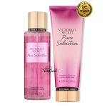 KIT PURE SEDUCTION VICTORIA SECRET CREME + COLONIA BODY SPLASH ORIGINAL