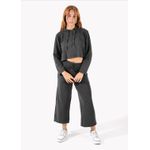 Calça Moletinho Pantacourt Preta
