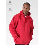 Moletom Canguru Masculino Vermelho 