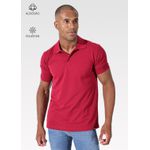Polo Masculina Bordo